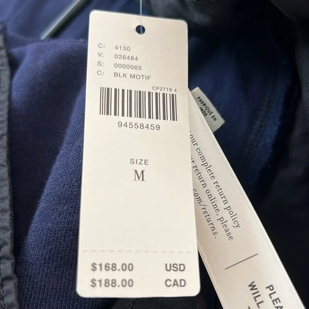 NWT Anthropologie Pilcro long-sleeve-button-front twofer mini-dress - Picture 5 of 5